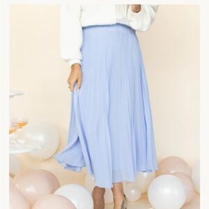 Gentle Fawn x Jillian Harris:  Serenade Skirt in Blue Serenity XS